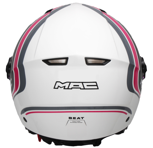 Casco Beat Cyrus Gris Rosa