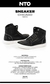 Botas Sneakers Chicago Cuero Negro - tienda online