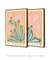 Imagem do Conjunto 2 Quadros Decorativo Flowers Blossom