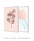 Conjunto 2 Quadros Decorativos Donna - Nix + Botânica - Diversidade Rosa - DePoster Content Décor | Loja Online de Quadros Decorativos