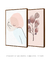 Imagem do Conjunto 2 Quadros Decorativos Donna - Nix + Botânica - Diversidade Rosa