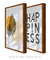 Conjunto 2 Quadros Decorativos Poster Duas Folhinhas + Happiness na internet