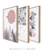 Conjunto 3 Quadros Decorativos Poster Trio Escandinavo na internet