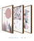 Conjunto 3 Quadros Decorativos Poster Trio Escandinavo - comprar online