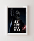 Quadro Decorativo Poster Star Wars - Darth Vader Eu sou seu Pai - comprar online