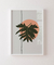 Quadro Decorativo Poster Desenho Folha Philodendron - comprar online