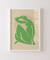 Quadro Decorativo Moderna Green Woman - comprar online