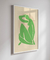 Quadro Decorativo Moderna Green Woman na internet