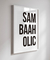 Quadro Decorativo Poster Sambaaholic - comprar online