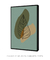 Quadro Decorativo Botânica - Folha Outono Verde - DePoster Content Décor | Loja Online de Quadros Decorativos