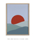 Quadro Decorativo Landscape - Pôr do sol Vermelho na internet