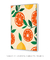 Quadro Decorativo Laranja Pattern