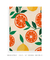 Quadro Decorativo Laranja Pattern - loja online