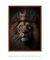 Quadro Decorativo Leão Com Coroa Rubi - comprar online