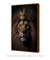 Quadro Decorativo Leão Com Coroa Rubi na internet