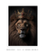 Quadro Decorativo Leão Com Coroa Rubi - DePoster Content Décor | Loja Online de Quadros Decorativos