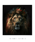 Quadro Decorativo Leão Coroa Vermelha - DePoster Content Décor | Loja Online de Quadros Decorativos