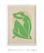 Quadro Decorativo Moderna Green Woman - DePoster Content Décor | Loja Online de Quadros Decorativos