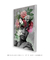 Imagem do Quadro Decorativo Poster Colagem Flores na Cabeça