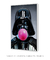 Quadro Decorativo Poster Darth Vader Bola de Chiclete - Filme, Star Wars, Pop Art na internet