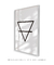 Quadro Decorativo Poster Elemento Terra - Preto e Branco, Geométrico, Minimalista - comprar online