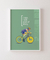 Quadro Decorativo Poster Esporte Ciclismo I Can - Bicicleta, Frase, Motivacional