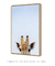 Quadro Decorativo Poster Fotografia Girafa - Animal, África, Minimalista