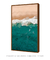 Quadro Decorativo Poster Fotografia Praia Vista Aérea - Mar, Azul, Areia - DePoster Content Décor | Loja Online de Quadros Decorativos