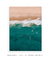 Quadro Decorativo Poster Fotografia Praia Vista Aérea - Mar, Azul, Areia - DePoster Content Décor | Loja Online de Quadros Decorativos