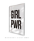 Imagem do Quadro Decorativo Poster Frase GRL PWR - Girl Power