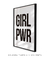Quadro Decorativo Poster Frase GRL PWR - Girl Power - DePoster Content Décor | Loja Online de Quadros Decorativos