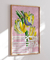 Quadro Decorativo Poster From Brasil Bananas - Tropical, Rosa