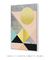Imagem do Quadro Decorativo Poster Geométrico Lines And Layers O Sol - Abstrato, formas, triângulos