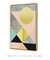 Quadro Decorativo Poster Geométrico Lines And Layers O Sol - Abstrato, formas, triângulos - loja online