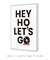 Imagem do Quadro Decorativo Poster Hey Ho Let's Go Home - Frase, Música, Banda, Rock, Ramones