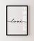 Quadro Decorativo Poster LOVE