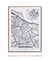 Quadro Decorativo Poster Mapa de Amsterdam - comprar online