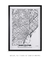 Quadro Decorativo Poster Mapa de Barcelona - comprar online