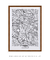 Quadro Decorativo Poster Mapa de Paris - comprar online
