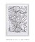 Quadro Decorativo Poster Mapa de Roma - DePoster Content Décor | Loja Online de Quadros Decorativos