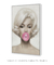 Quadro Decorativo Poster Marilyn Monroe - Bola, Chiclete, Rosa - comprar online