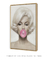 Quadro Decorativo Poster Marilyn Monroe - Bola, Chiclete, Rosa - DePoster Content Décor | Loja Online de Quadros Decorativos