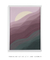 Quadro Decorativo Poster Pôr do Sol Lilás Pintura Digital - DePoster Content Décor | Loja Online de Quadros Decorativos