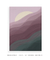 Quadro Decorativo Poster Pôr do Sol Lilás Pintura Digital - DePoster Content Décor | Loja Online de Quadros Decorativos