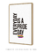 Quadro Decorativo Poster Pride Day - Frase, Pride, Minimalista