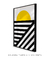 Quadro Decorativo Poster Sun Stripes - loja online