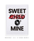 Quadro Decorativo Poster Sweet Child (House) O' Mine - Frase, Música, Banda, Rock, Guns N' Roses - comprar online