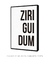 Quadro Decorativo Poster Ziriguidum - DePoster Content Décor | Loja Online de Quadros Decorativos