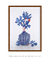 Imagem do Quadro Decorativo Vaso de Flores Azuis