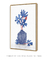 Quadro Decorativo Vaso de Flores Azuis - DePoster Content Décor | Loja Online de Quadros Decorativos